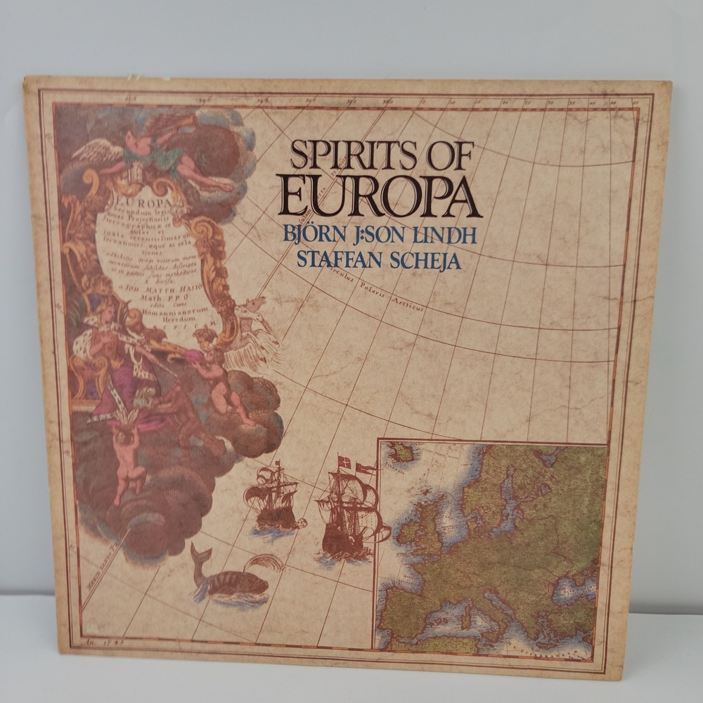 Bjorn Json Lindh Staffan Scheja Spirits of Europa Vinyl LP 1986 CBS FM 42138